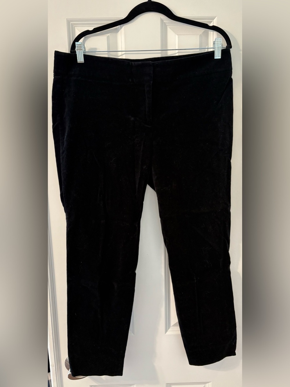 Ann Taylor Black Velvet Dress Pants - Size 12